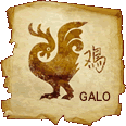 imagem de horoscopo chinês do signo de galo
