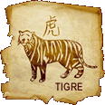 imagem do horoscopo chinês do signo de tigre